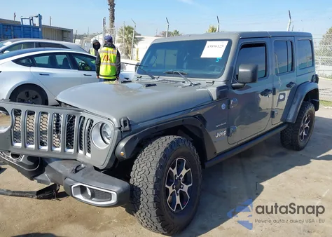 2021 Jeep Wrangler 4Xe Unlimited Sahara 4X4 из США, поврежденный, VIN 1C4JJXP69MW802134